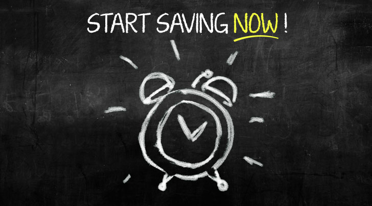 It's never too late to start saving